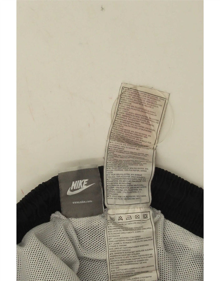 Nike Bermudas deportivas para hombre XL Negro Colorblock Poliéster