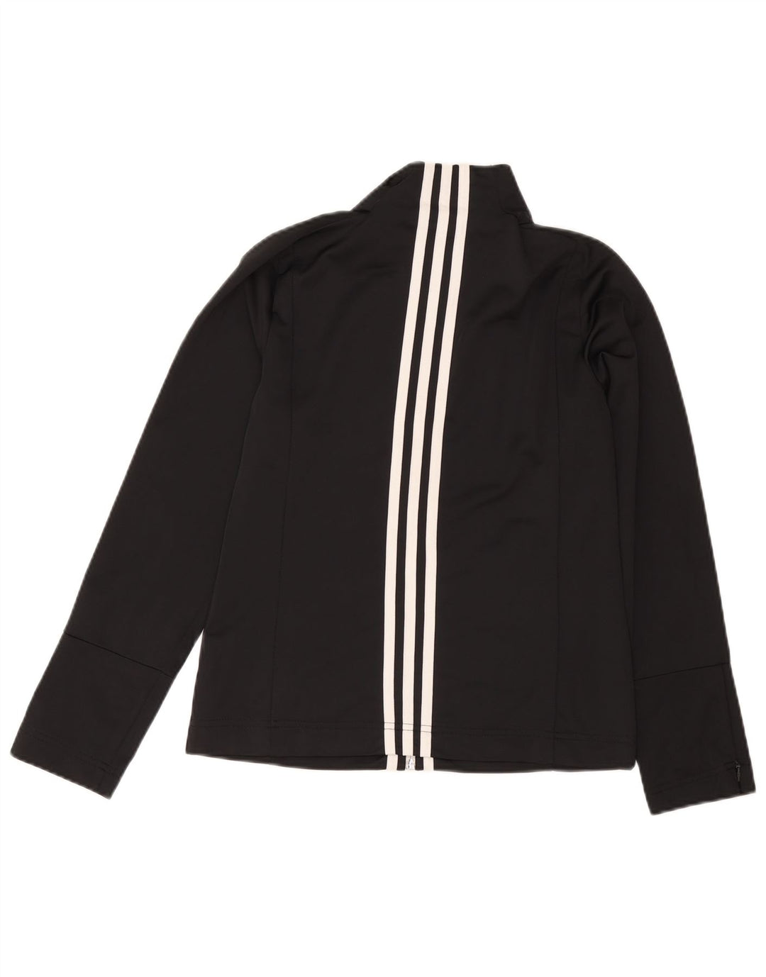 Adidas - Chaqueta de chándal para mujer, talla 10, color negro, poliéster