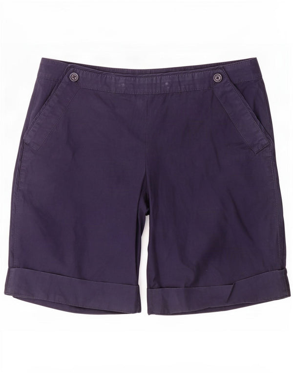 Pantalones cortos chinos Hugo Boss para mujer grande W32 azul marino