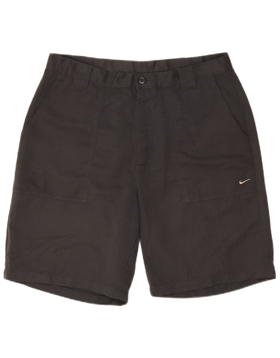 Nike Mens Golf Chino Shorts W36 Grande Poliéster Negro