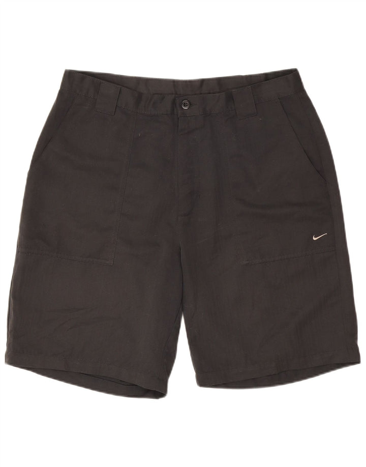 Nike Mens Golf Chino Shorts W36 Grande Poliéster Negro