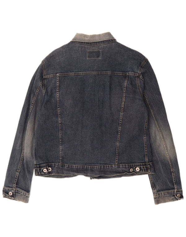 Energie Chaqueta vaquera para hombre UK 38 Algodón azul medio