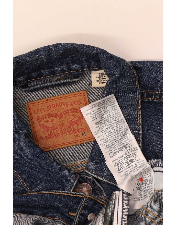 Levi's Chaqueta vaquera para mujer UK 44 Algodón azul medio