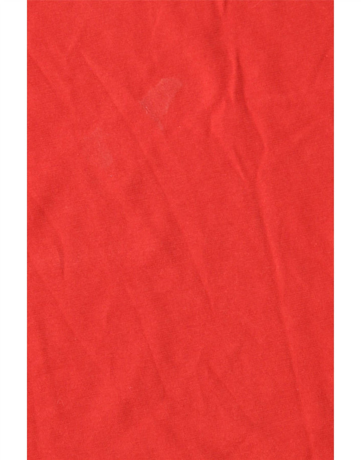 WOOLRICH Camiseta gráfica para hombre Top Medium Red Cotton