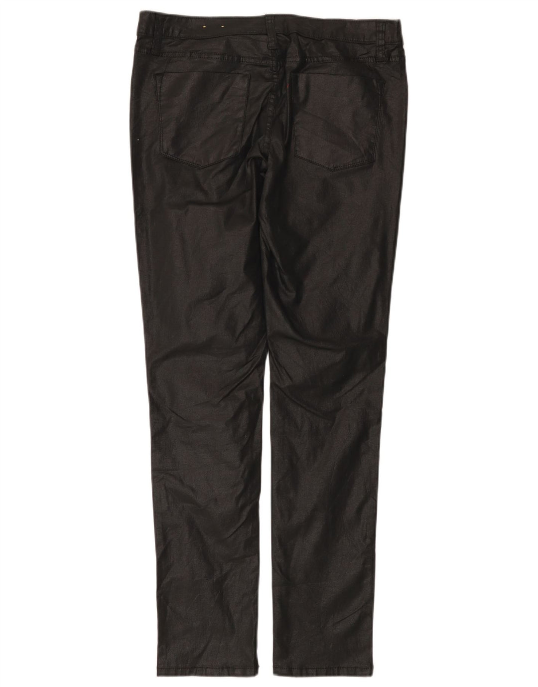 MOSSIMO Pantalones casuales ajustados para mujer US 6 Medium W30 L32 Algodón negro