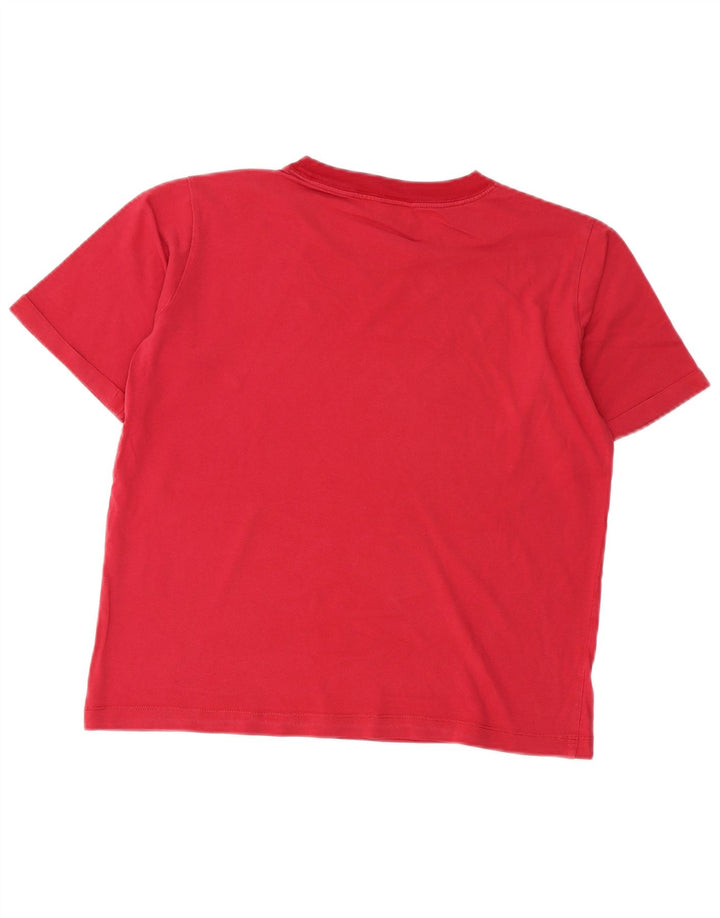 CHAMPION Camiseta extragrande para mujer UK 10 Small Red
