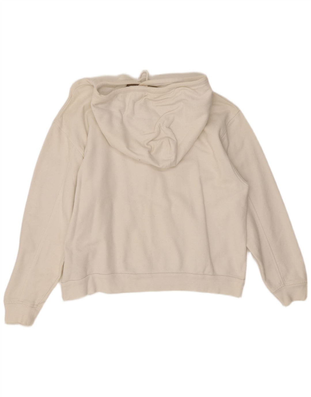 Levi's Jersey con capucha de gran tamaño con gráfico para mujer Reino Unido 14 Algodón blanco mediano