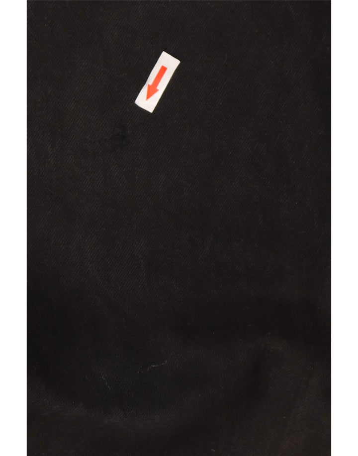 Vaqueros rectos Levi's para hombre W36 L32 Algodón negro