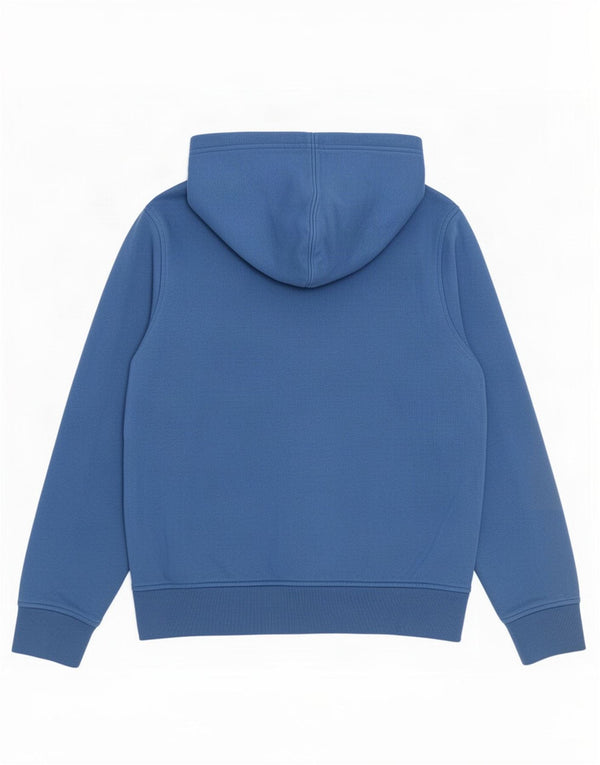 Levi's Jersey con capucha gráfica para hombre, talla pequeña, azul