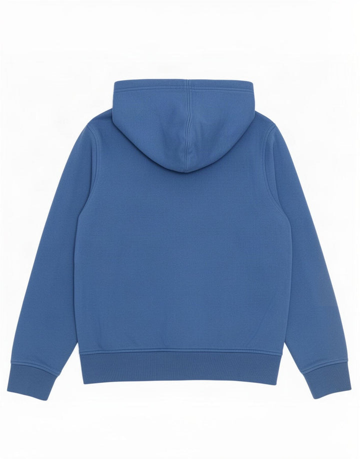 Levi's Jersey con capucha gráfica para hombre, talla pequeña, azul