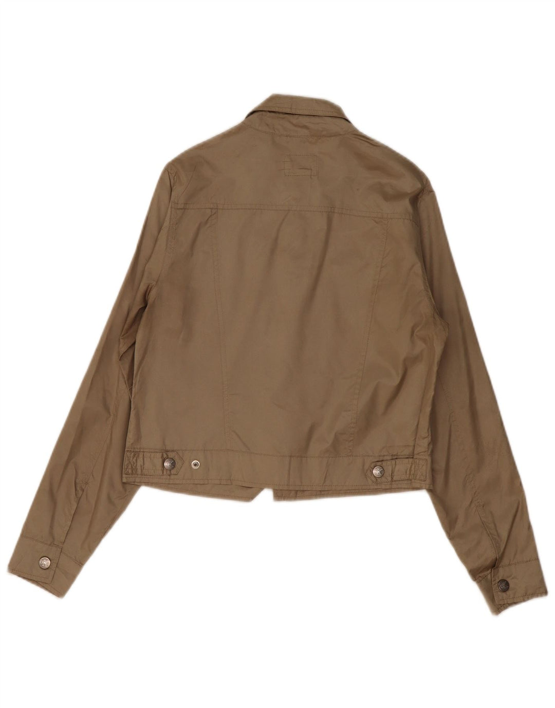 Calvin Klein Jeans Chaqueta Bomber para Hombre Pequeña Poliéster Beige