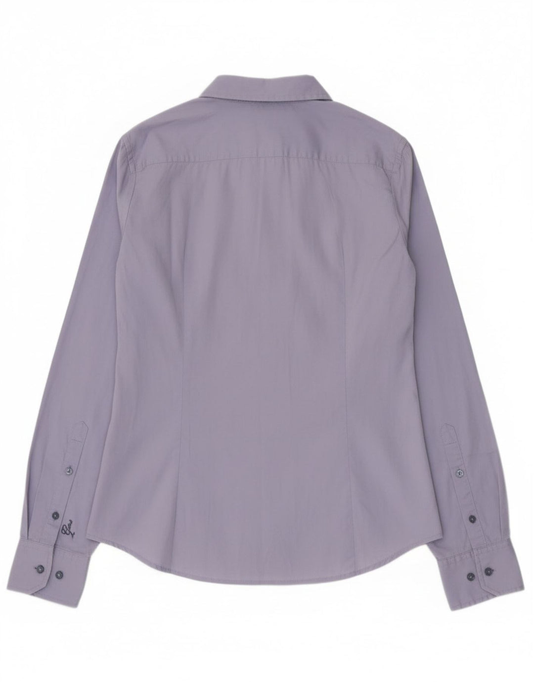 Camisa Gas Mujer UK 44 Algodón Azul Medio