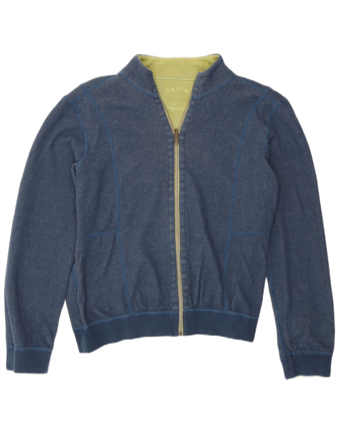 Orvis - Chaqueta de chándal reversible para mujer, talla 40, color verde