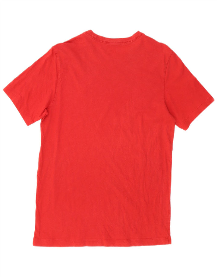 Camiseta NIKE de corte atlético para hombre, talla mediana, roja