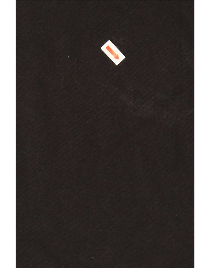 Umbro - Camiseta gráfica para hombre, talla grande, algodón negro