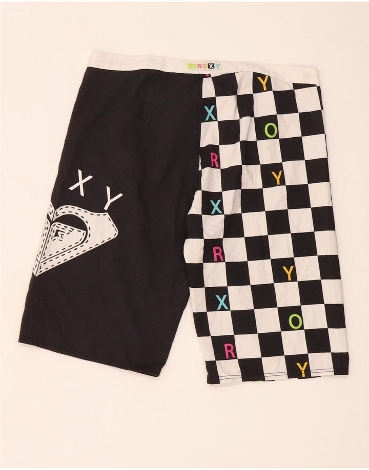 Roxy Bañador Gráfico para Mujer UK 40 Small Black Geométrico Poliéster