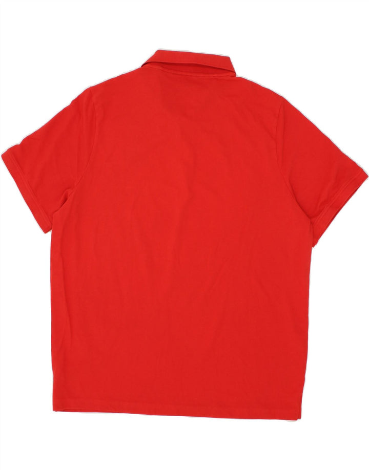 PUMA Mens Polo Shirt 2XL Red Cotton Vintage Puma and Second-Hand Puma from Messina Hembry 