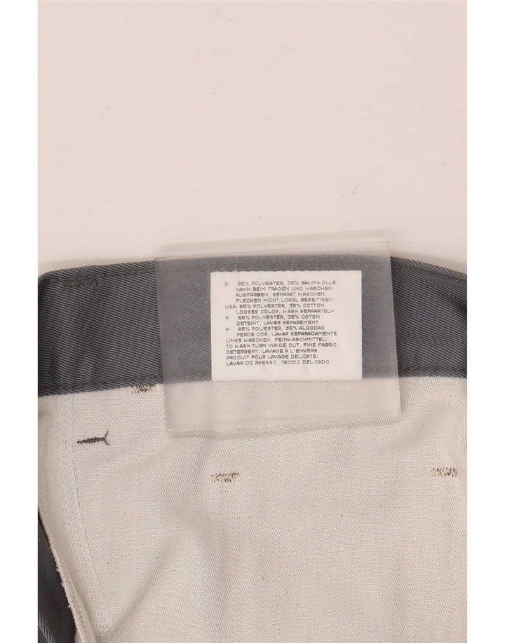 Mustang Pantalones casuales con corte de bota para hombre W33 L34 Poliéster gris