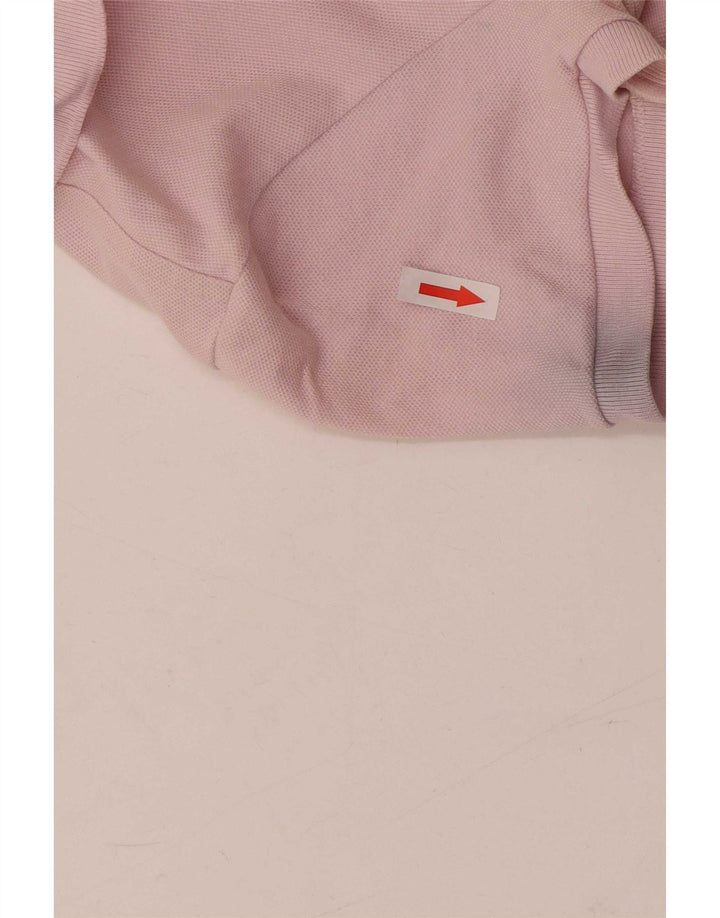Polo Lacoste Mujer Talla 34 Pequeño Algodón Rosa