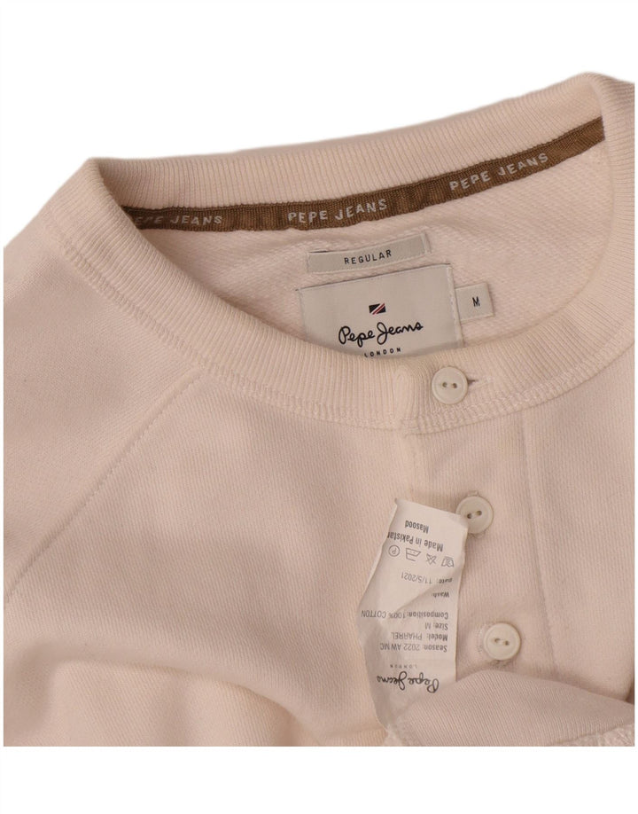 PEPE Jeans Sudadera Regular Fit Hombre Jersey Mediano Blanco Algodón