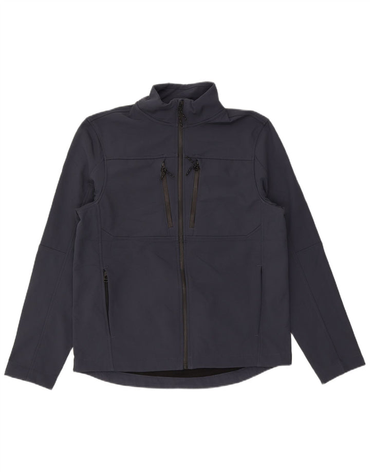 Marks & Spencer Chaqueta superior de chándal para hombre Poliéster azul marino grande