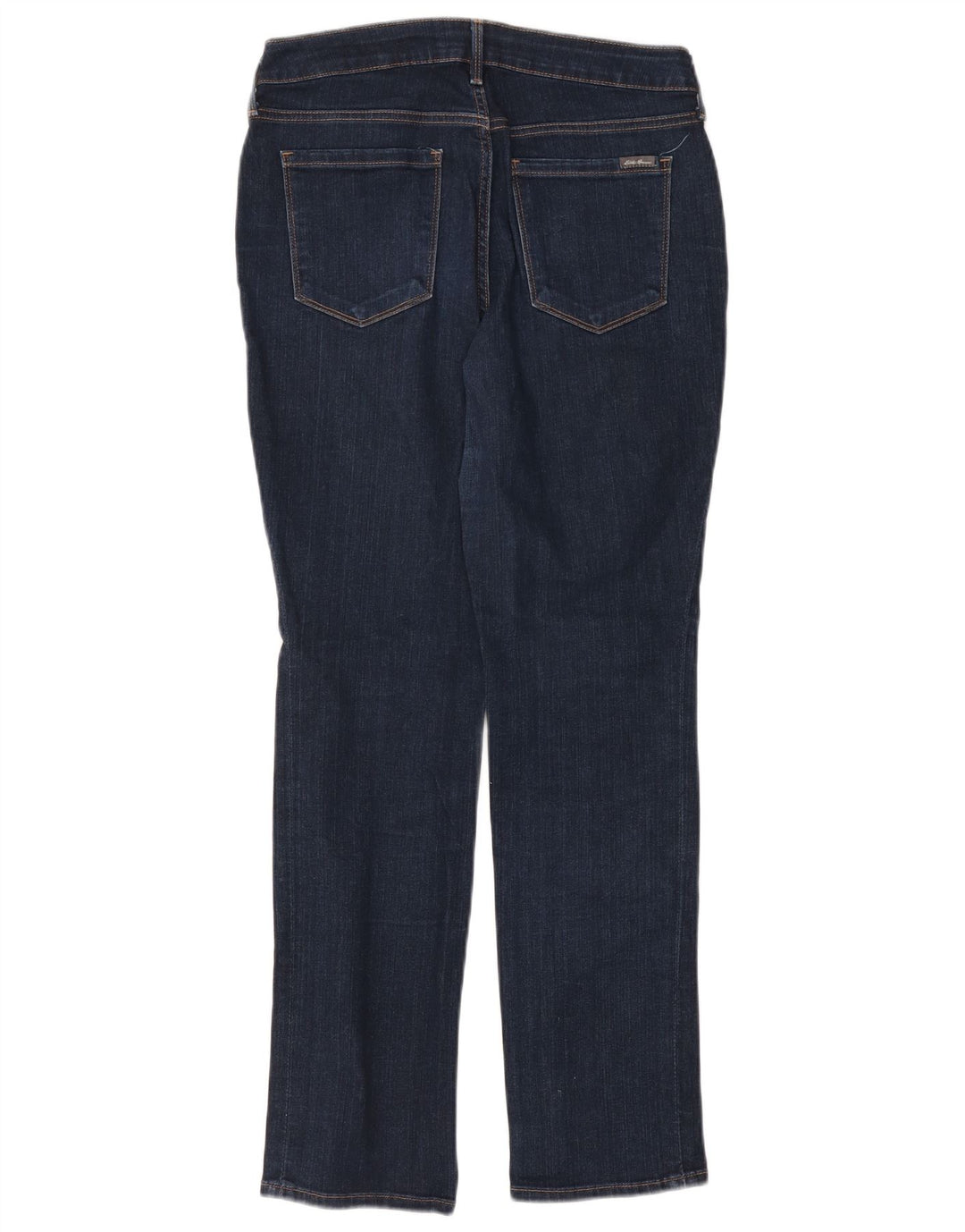 Eddie Bauer Jeans rectos para mujer US 8 Medium W29 L29 Azul marino Algodón