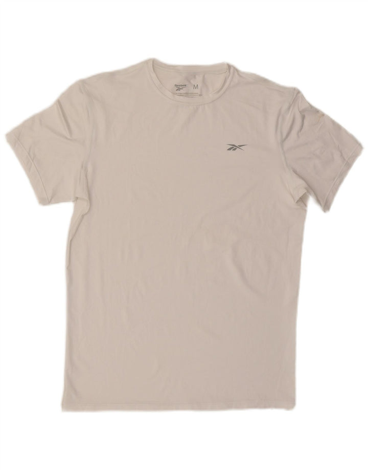 Camiseta Reebok Hombre Top Medium Blanco Poliéster