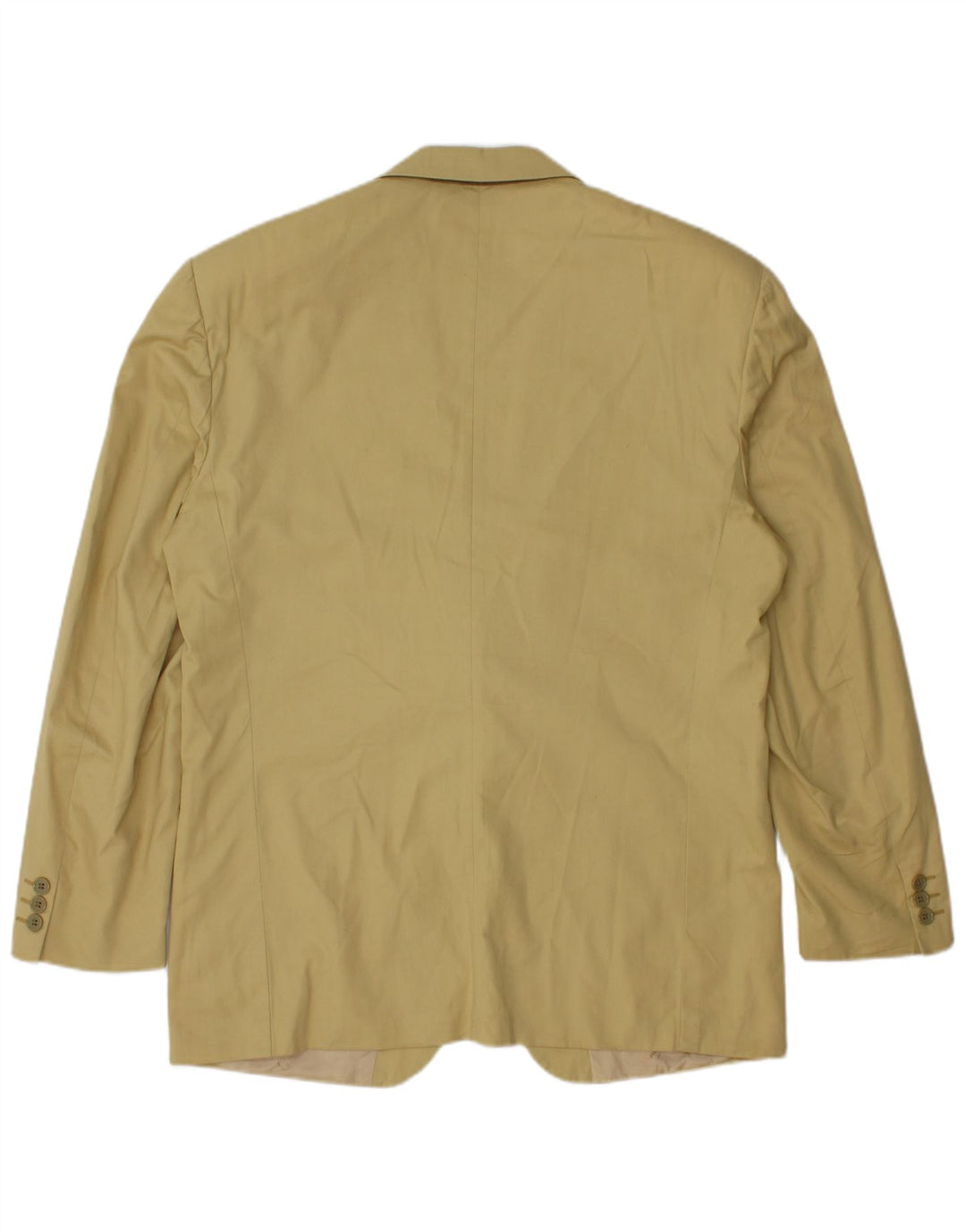 Cacharel Chaqueta tipo blazer de 2 botones para hombre IT 52 XL Algodón beige
