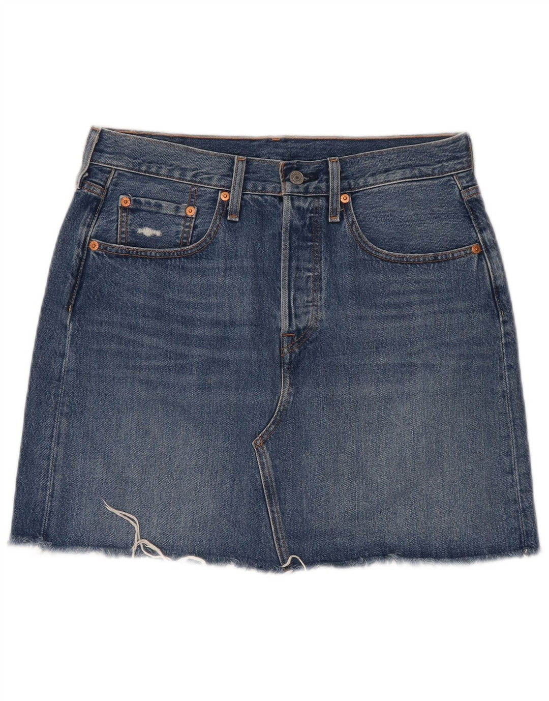 Falda Vaquera Levi's Mujer W30 Azul Medio