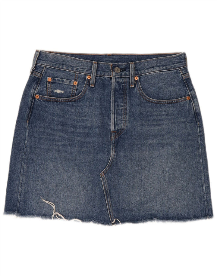 Falda Vaquera Levi's Mujer W30 Azul Medio