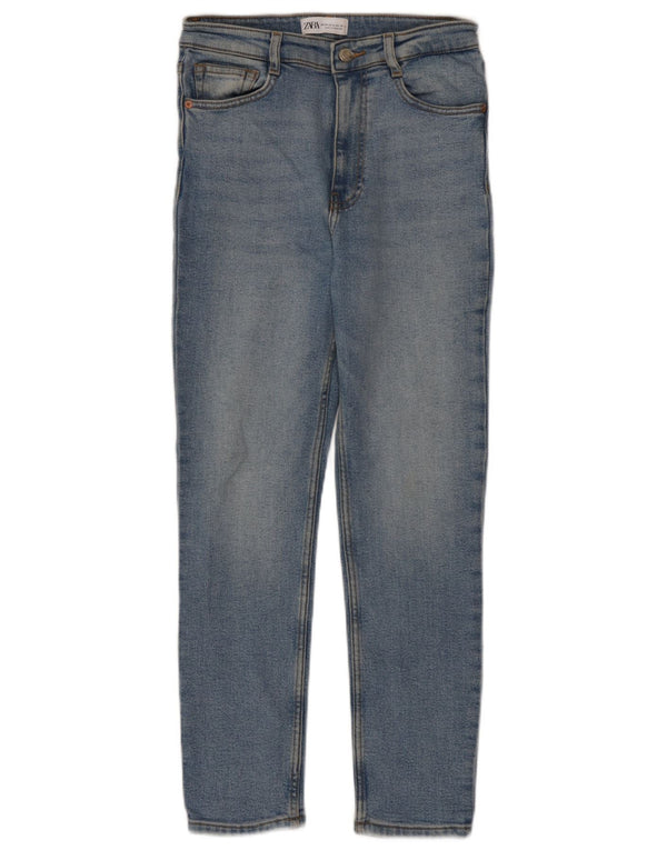 Zara Jeans Slim para Mujer EU 38 Small W28 L26 Algodón Azul