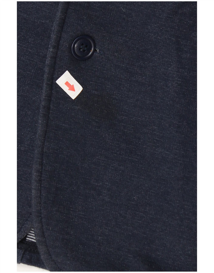 Woolrich Chaqueta tipo blazer de 3 botones para niño 11-12 años Algodón azul marino