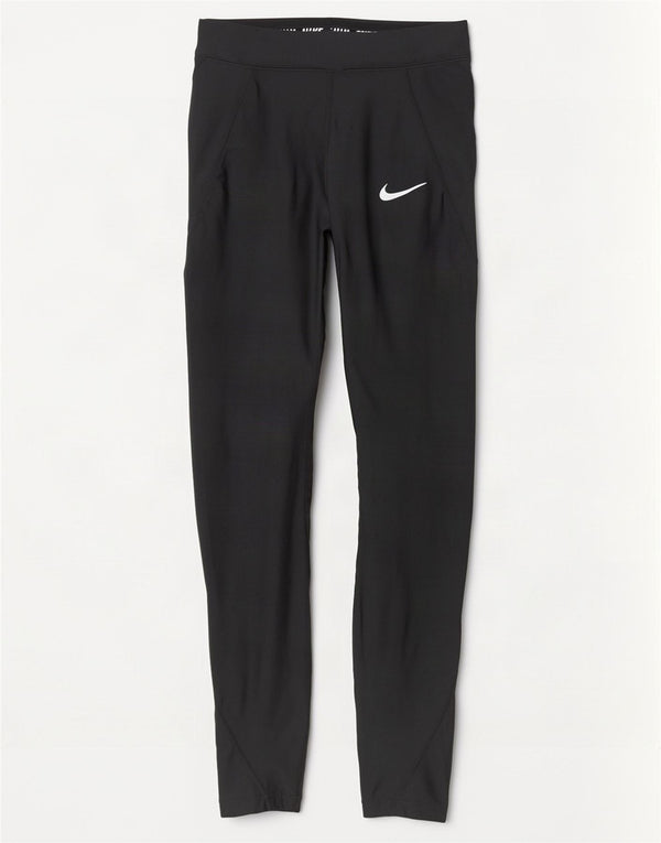 Nike Leggings para mujer UK 6 XS Negro Poliéster