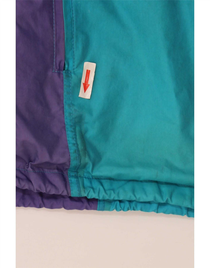 Shamp Chaqueta impermeable con capucha para hombre EU 48/50 Medium Multicolor Colourblock