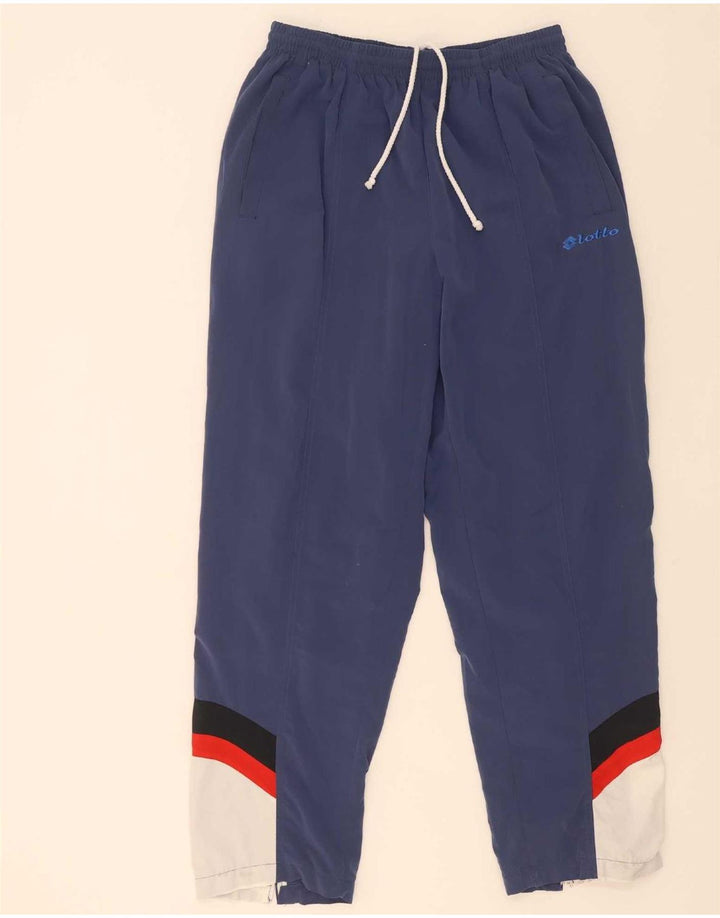 Lotto Chándal Completo Con Gráfico Para Hombre Poliéster Color Block Blanco Grande