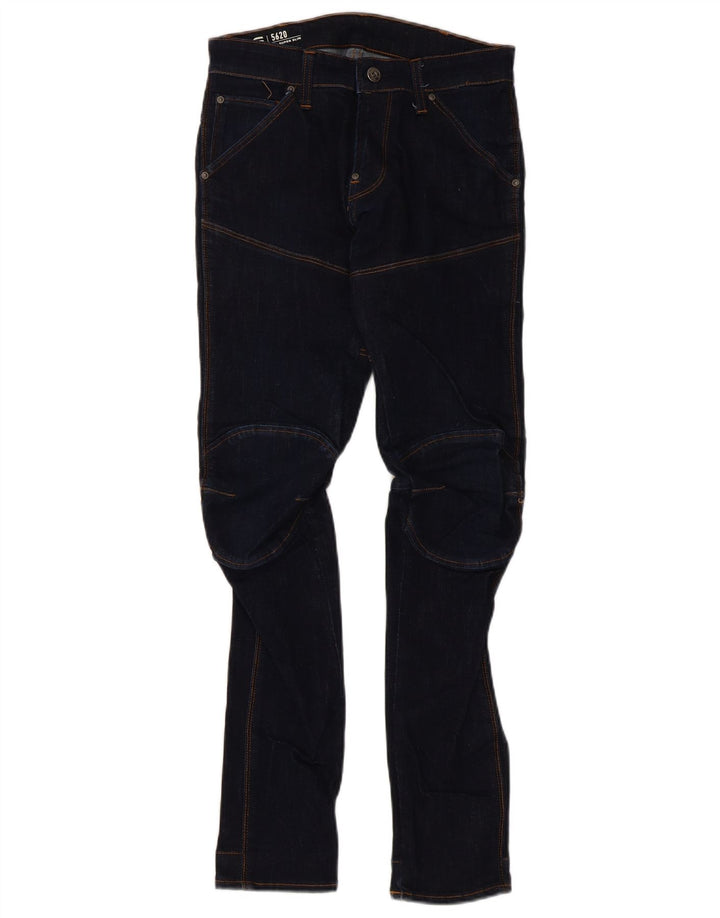 Vaqueros Super Slim 3D Arc Mujer G-Star W29 L32 Azul Marino