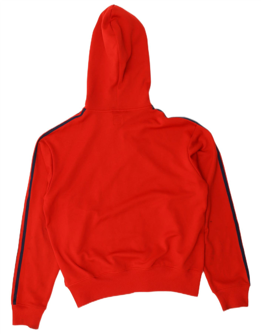 Adidas - Sudadera con capucha y cremallera para hombre, poliéster, color rojo grande
