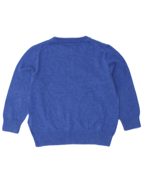 Polo Ralph Lauren Jersey con Cuello Barco para Bebés 18-24 Meses Azul