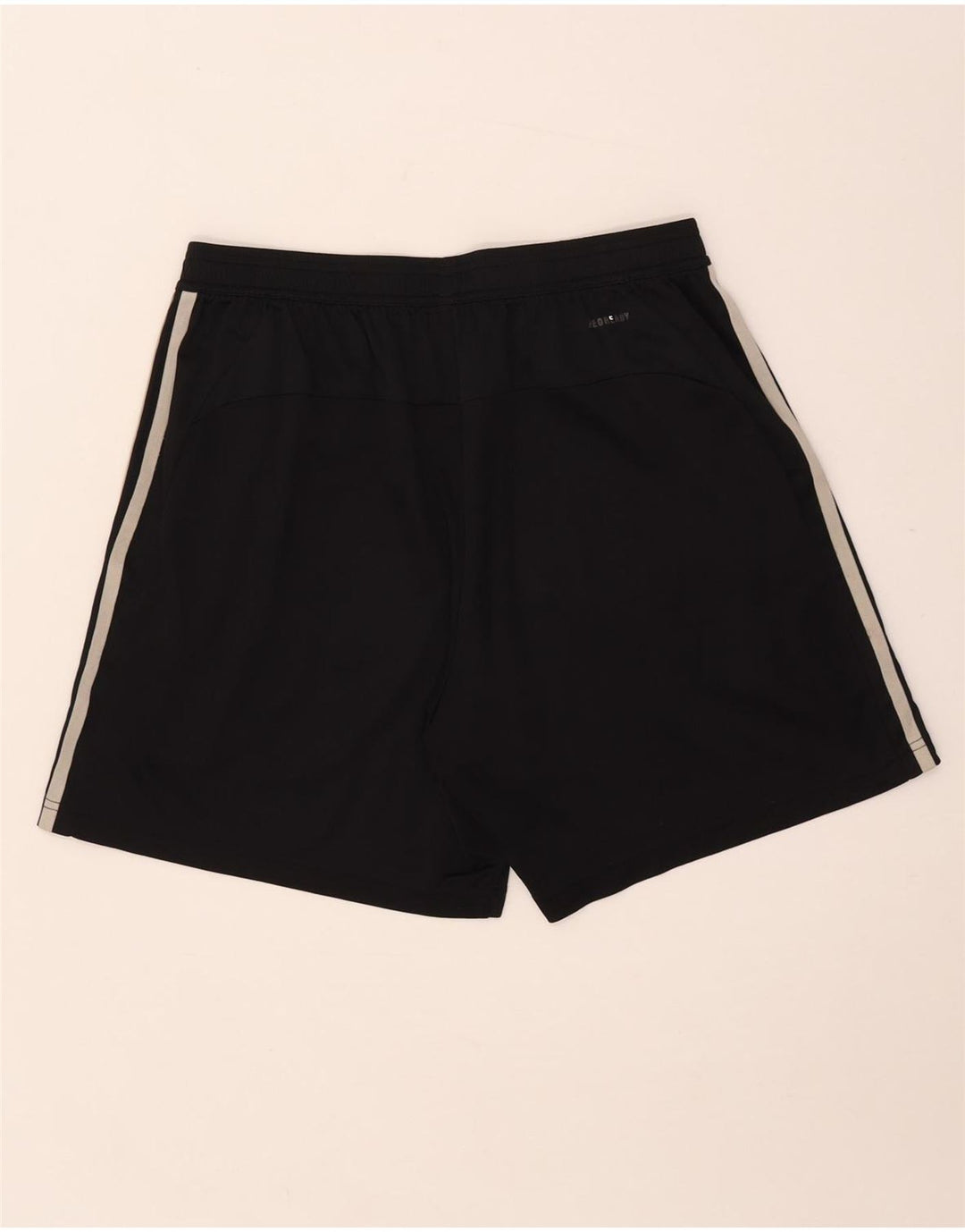 Adidas - Pantalones cortos deportivos Aeroready para hombre, tamaño grande, poliéster negro