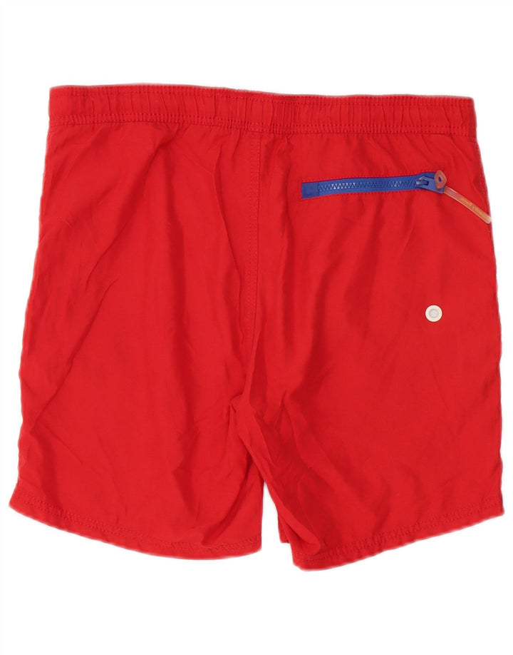 Superdry Shorts De Baño Gráficos Para Hombre Poliéster Rojo Pequeño