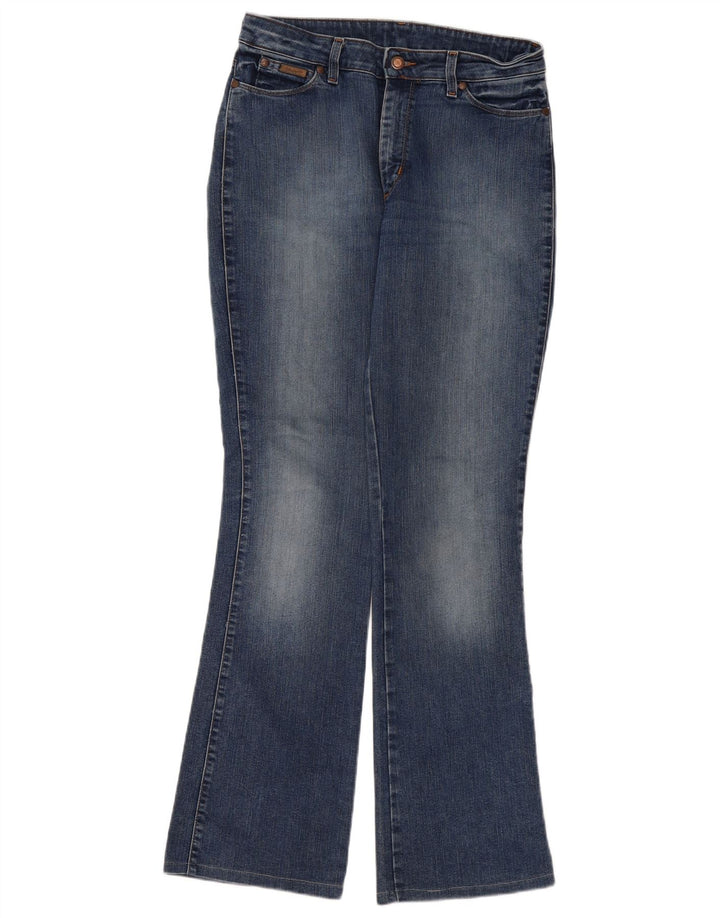 Vaqueros Acampanados Mujer Wrangler W32 L32 Algodón Azul