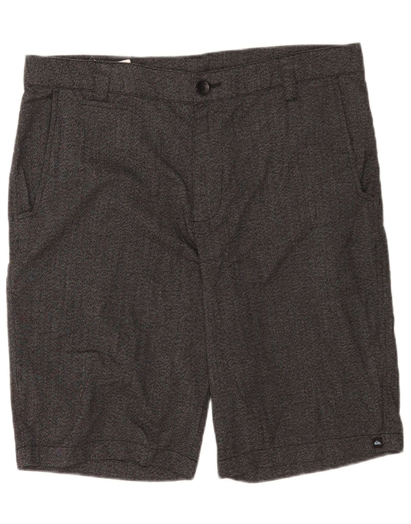 Quiksilver Mens Zathan Cargo Shorts W34 Poliéster gris grande