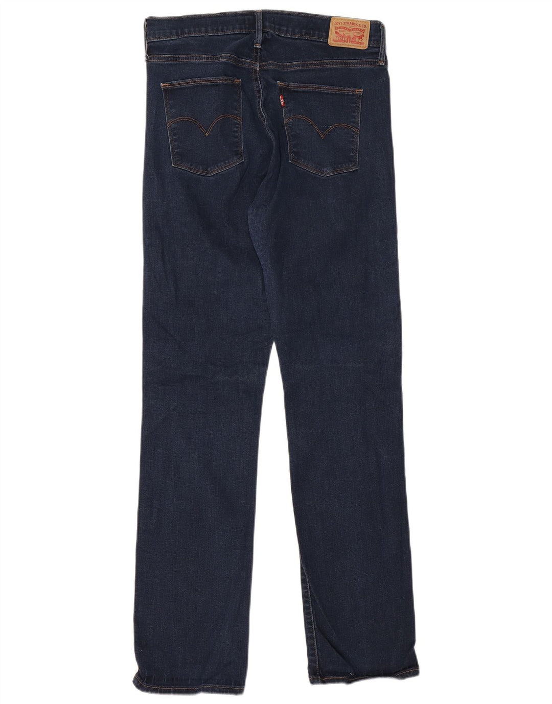 Levi's Vaqueros Rectos Adelgazantes Mujer W32 L32 Algodón Azul Marino
