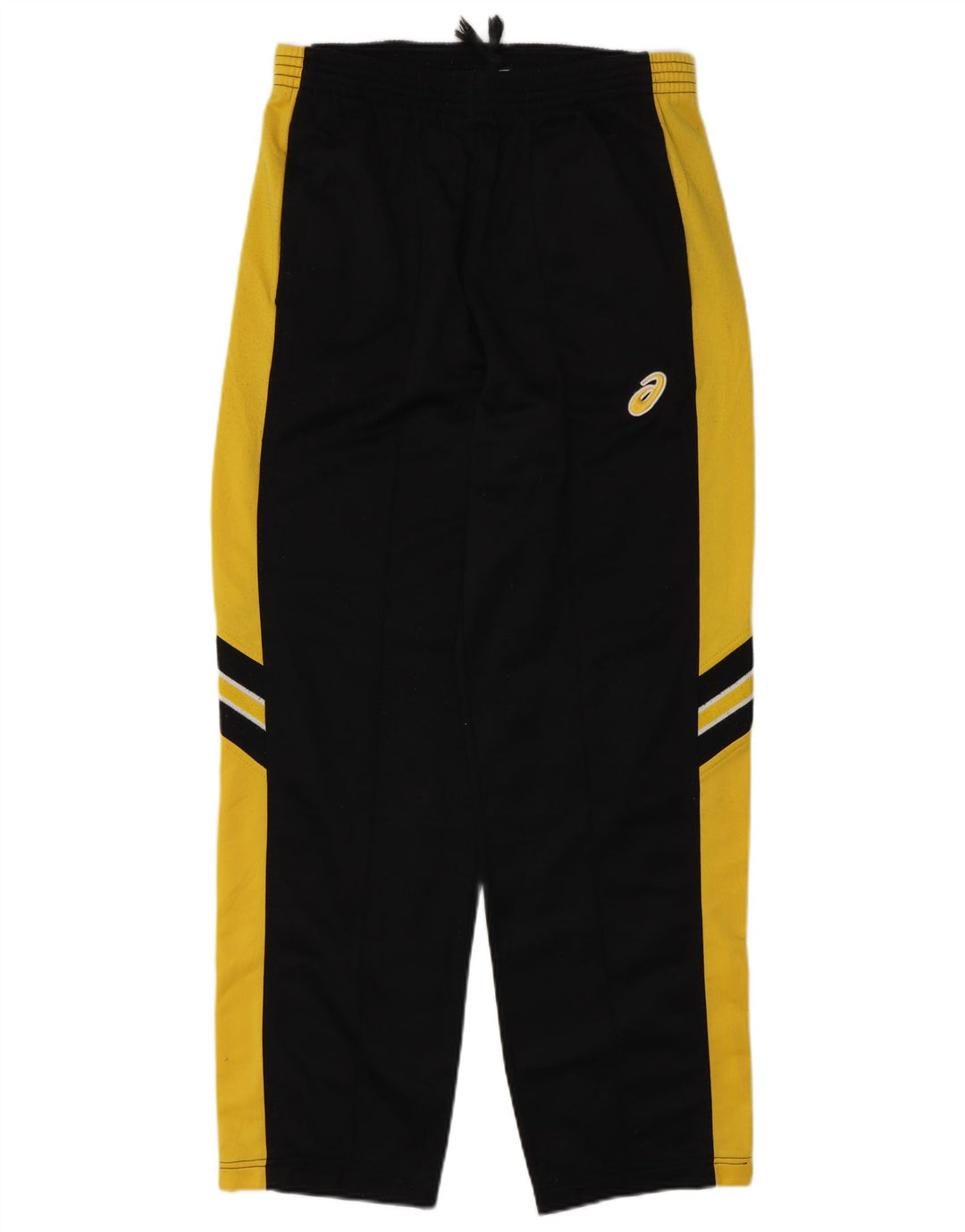 Asics Pantalón De Chándal Para Hombre Grande Azul Marino Colorblock Poliéster