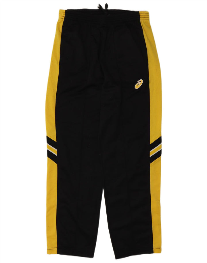 Asics Pantalón De Chándal Para Hombre Grande Azul Marino Colorblock Poliéster