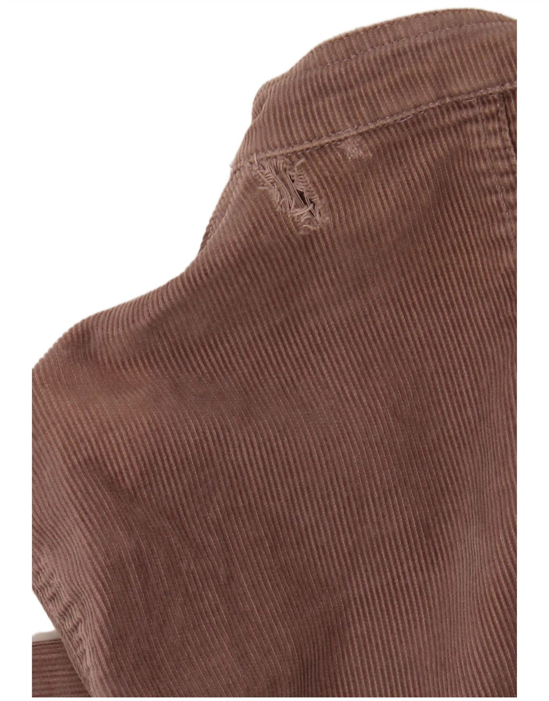 Monsoon Chaqueta corta de pana para mujer UK 42 Algodón marrón medio