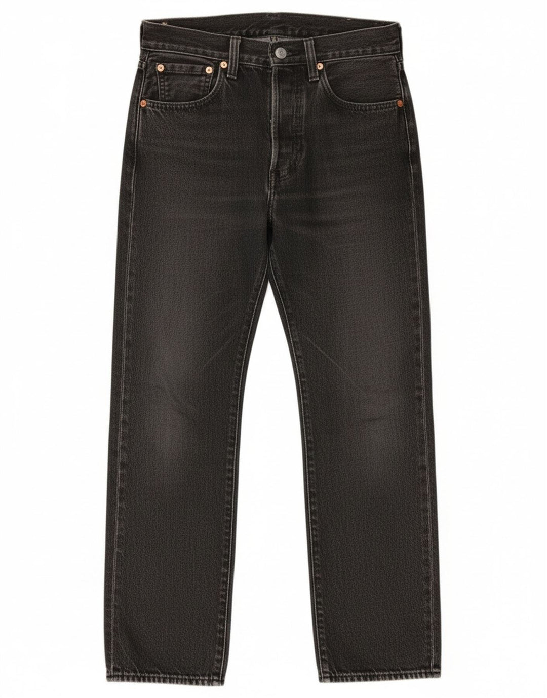 Levi's Vaqueros rectos 501 para hombre W28 L28 Algodón gris