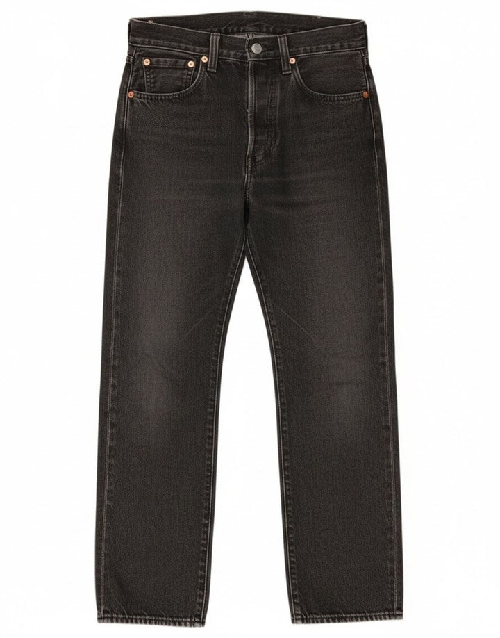 Levi's Vaqueros rectos 501 para hombre W28 L28 Algodón gris