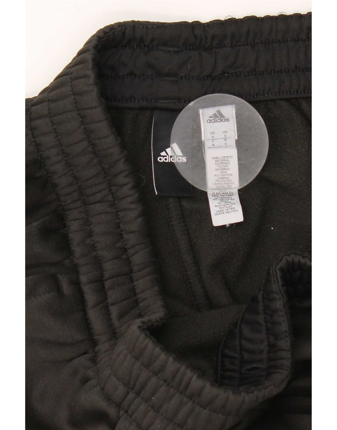 Adidas Pantalones De Chándal Para Hombre Pequeños Negro Poliéster
