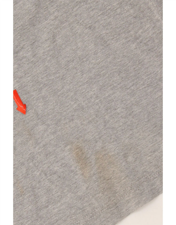 Armani Camiseta Niño Manga Larga 13-14 Años Gris Algodón